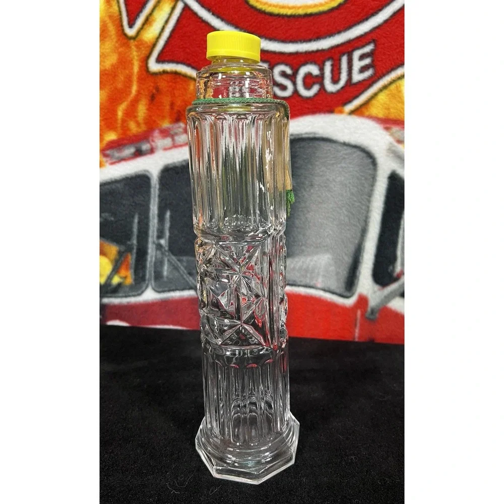 Vintage‎ Clear Glass Bottle Geometric Glass From Filli Ramazzotti Liquor